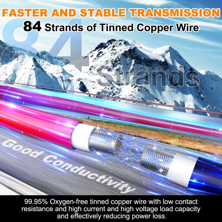 Oududianzi Solar Panel Wire, 10AWG Solar Wire H1Z2Z2-K Tinned Copper Solar Cable for Photovoltaic Solar System, Automotive RVs, Boats (200 Ft Black & 200 Ft Red) - Image 7