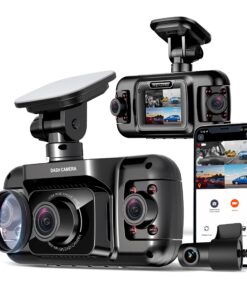 RexingUSA R4-4 Channel Dash Cam W/All Around 1080p Resolution, Wi-Fi, GPS, IR Night Vision, Parking Mode, Collision Detection, Type-C Port