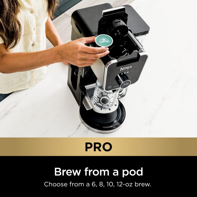 Ninja Hot and Iced Coffee Maker, Single Serve Coffee Maker and Drip Coffee Machine, DualBrew Pro Specialty 12-Cup with K-Cup Combo, Includes Permanent Filter, CFP307 - Image 8