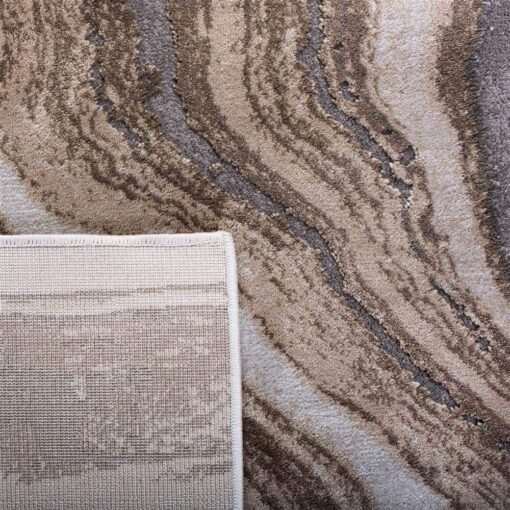 SAFAVIEH Craft Collection Area Rug - 9' x 12', Gold & Grey, Modern Abstract Design, Non-Shedding & Easy Care, Ideal for High Traffic Areas in Living Room, Bedroom (CFT819D) - Image 3