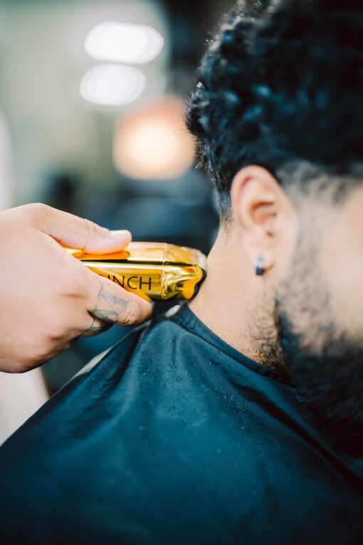 Supreme Trimmer 3-in-1 Barber Bundle | 2Spee Clipper, 2Spee Trimmer & Crunch Foil Shaver | Professional Beard Trimmer Men’s Hair Clipper Kit | (Gold) - Image 3