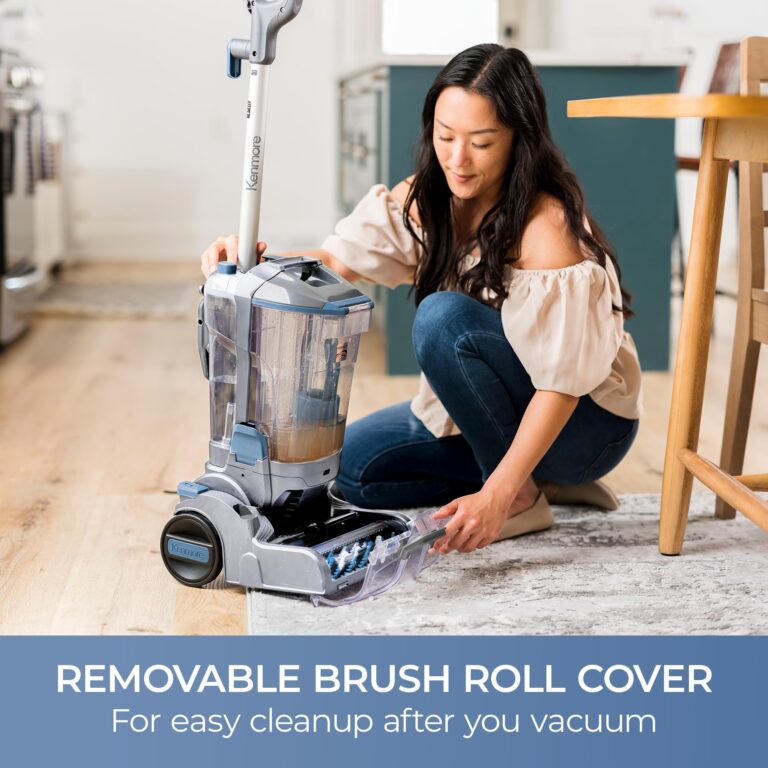 Kenmore KW4010 Pet Portable Carpet Cleaner Machine with High Cleaning Power, 3.2L Clean Tank & 1.4L Dirty Tank, 25ft Cord Length and Two Easy Removable Brushroll for Rug & Upholstery - Image 4