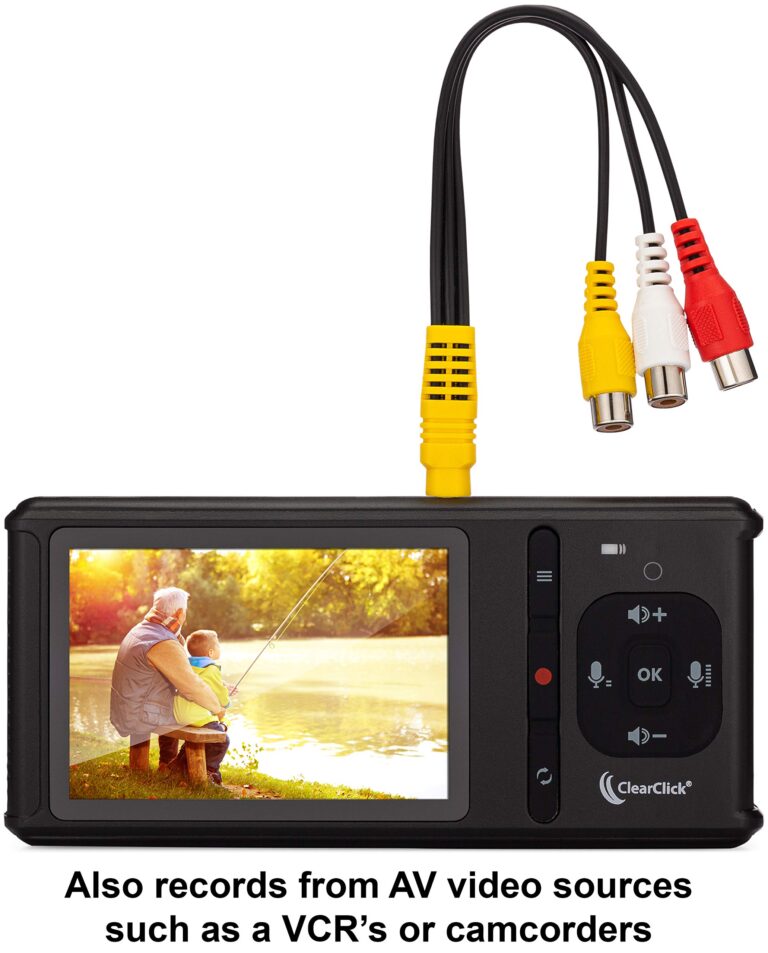 ClearClick HD Video Capture Box Ultimate (4K Edition) - Record and Stream Video from HDMI (Up to 4K30) and AV Video Sources, No Computer Required (Updated) - Image 5