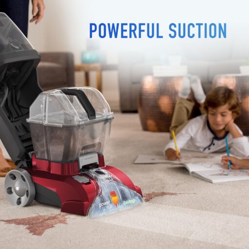 Hoover PowerScrub Deluxe Carpet Cleaner Machine for Carpet and Upholstery, Deep Cleaning Carpet Shampooer Machine with Multi-Purpose Tools, Pair Carpet Cleaner Solution - Image 8