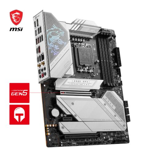 MSI MPG Z790 Edge TI MAX WiFi Gaming Motherboard (Supports 12th/13th Gen Intel Processors, LGA 1700, DDR5, PCIe 5.0, M.2, 2.5Gbps LAN, USB 3.2 Gen2, Wi-Fi 7, ATX) - Image 4