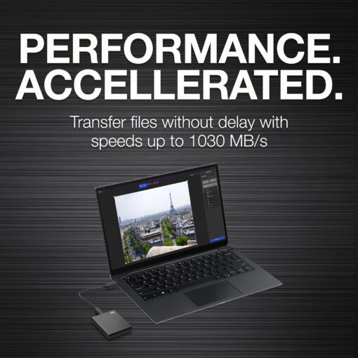 Seagate One Touch SSD 2TB External SSD Portable – Black, speeds up to 1030MB/s, 6mo Mylio Photo+ subscription, 6mo Dropbox Backup Plan​ and Rescue Services (STKG2000400) - Image 12
