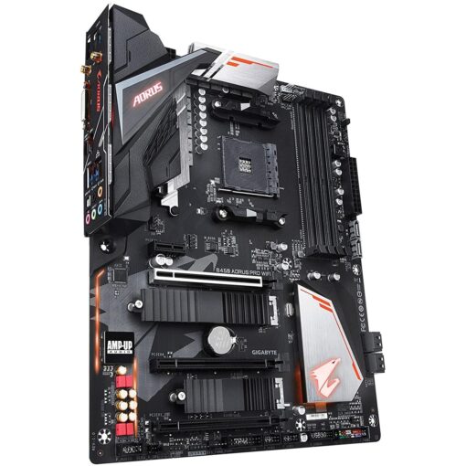 GIGABYTE B450 AORUS PRO Wi-Fi (AMD Ryzen AM4/ATX/M.2 Thermal Guard with Onboard Wi-Fi/HDMI/DVI/USB 3.1 Gen 2/DDR4/Motherboard) - Image 5