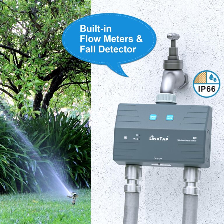 LinkTap D1 Smart Hose Timer & Gateway, 2 Zone Irrigation by Duration/Weather/Volume, Intelligent Fault Detection & Alerts, Wider Range Than WiFi Water Timer, Scalable Mesh Network via Extender - Image 9