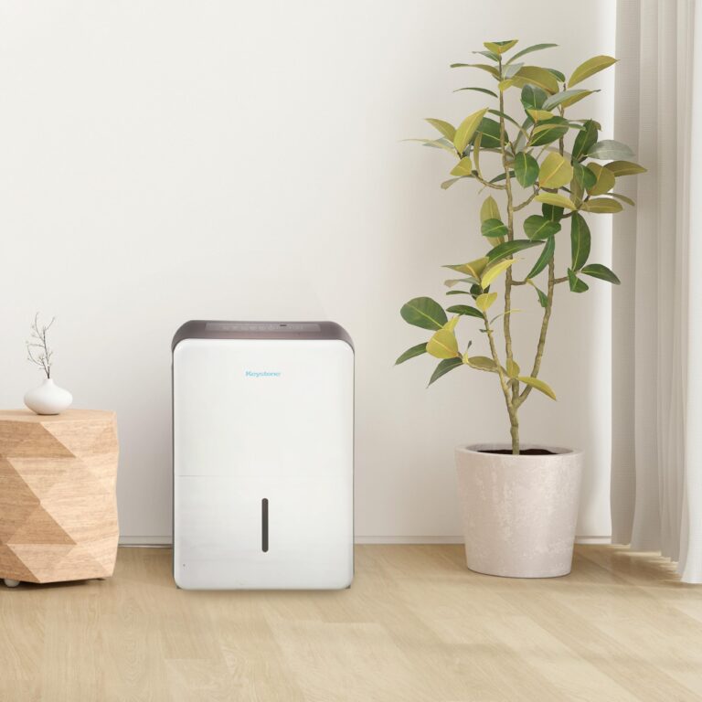 Keystone Energy Star 22-Pint Portable Dehumidifier,115V, Dehumidifier for Large Rooms up to 1,500 Sq.Ft. with Auto-Shutoff & Timer, Quiet Home Dehumidifier and Moisture Absorber - Image 9