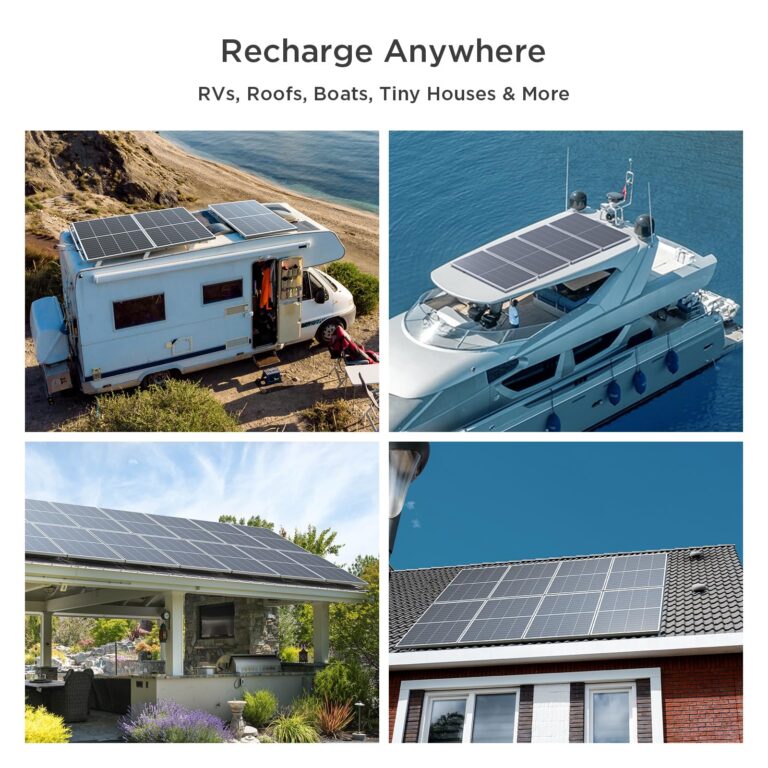 Callsun N-Type 16BB 200W Bifacial Solar Panel, 200 Watt Monocrystalline Solar Panel 12V, 25% High Efficiency PV Module, for RV Trailer Camper Marine Rooftop Home Power Station Off Grid (1 Pack Silver) - Image 2