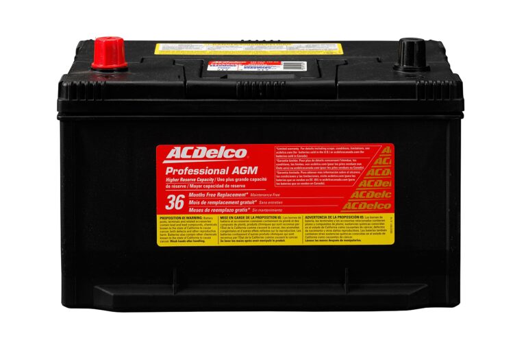 ACDelco Gold 65AGMHRC (88866160) 36 Month Warranty High Reserve AGM BCI Group 65 Battery