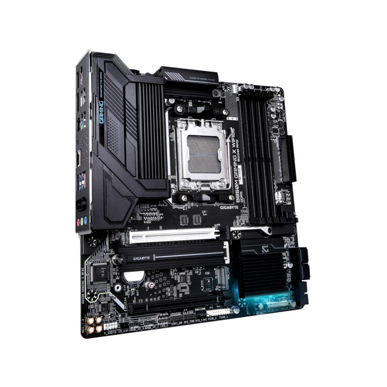 GIGABYTE B850M Gaming X WIFI6E AMD AM5 LGA 1718 Motherboard, mATX, DDR5, 2X M.2, PCIe 5.0, USB-C, WIFI6E, 2.5GbE LAN, EZ-Latch, 5-Year Warranty - Image 6