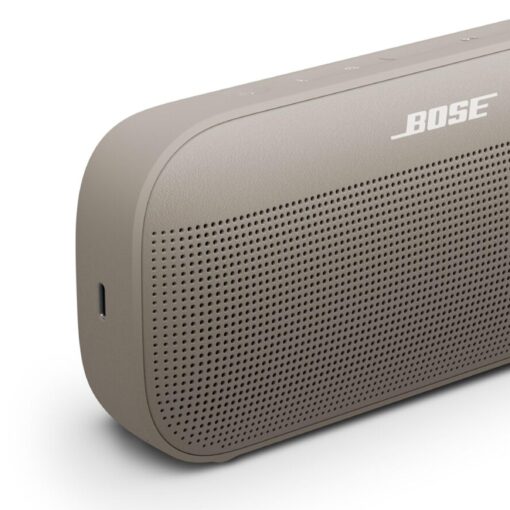 Bose SoundLink Flex Portable Bluetooth Speaker (2nd Gen), Portable Outdoor Speaker with Hi-Fi Audio, Up to 12 Hours Battery Life, Waterproof and Dustproof, Sandstone - Image 4