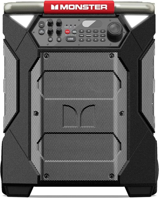 Monster Rockin’ Roller 270 Indoor/Outdoor Portable Bluetooth Speaker | up to 200W of 270 Degree Sound & up to 100 Hours of Playtime - Image 8