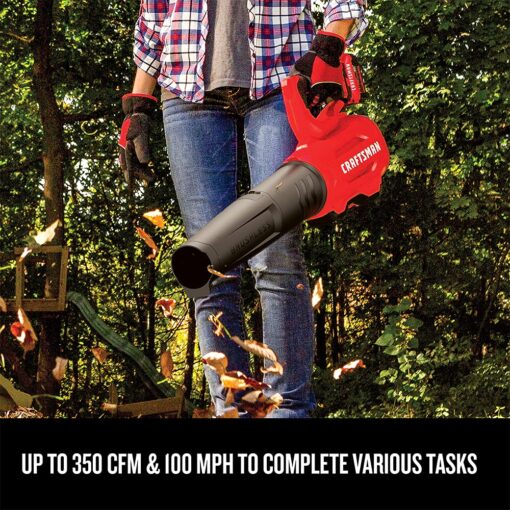 CRAFTSMAN V20 String Trimmer and Leaf Blower Combo Kit, Cordless (CMCK297M1) - Image 3