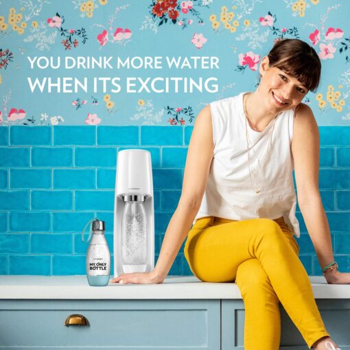 SodaStream 1101223010 Fizzi Sparkling Water Maker, White - Image 5