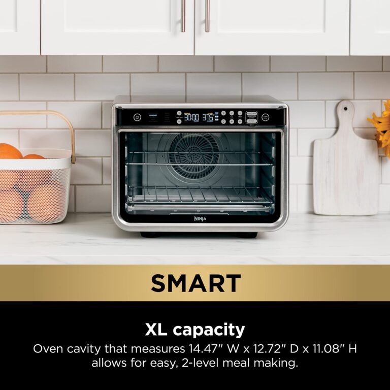 NINJA DT251 Foodi 10-in-1 Smart Air Fry Digital Countertop Convection Toaster Oven with Thermometer XL Capacity and a Stainless Steel Finish (Renewed) - Image 6