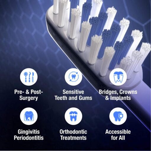 Emmi-dent Special Needs Electric Toothbrush. 100% Ultrasound Cleans Completely Silently, Without Vibrations, Without Brushing. Best for high Sensory Sensitivity (e.g., Autism Spectrum, Painful Gums). - Image 6