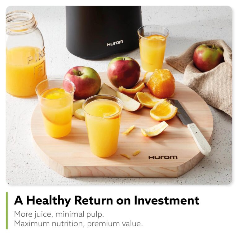 Hurom H-AA Slow Juicer, Matte Black - Image 7