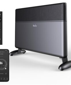 Ballu Convection Panel Space Heater,Whole Room Electric Space Heater Indoor with Program Thermostat,Wifi App,Portable Standing Wall Mount,Heater Indoor Use Large Room,Work with Alexa