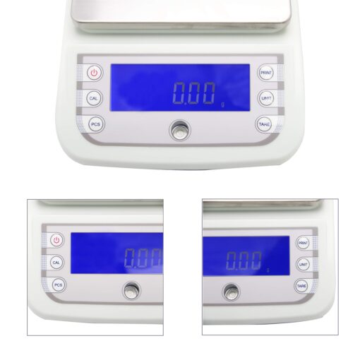 CGOLDENWALL 5000g 5kg 0.01g Lab Analytical Balance Digital Precision Electronic Scale Analytical Counter Automatic Calibration Commercial Scale High Precision Output RS232 and Automatic Calibration - Image 3