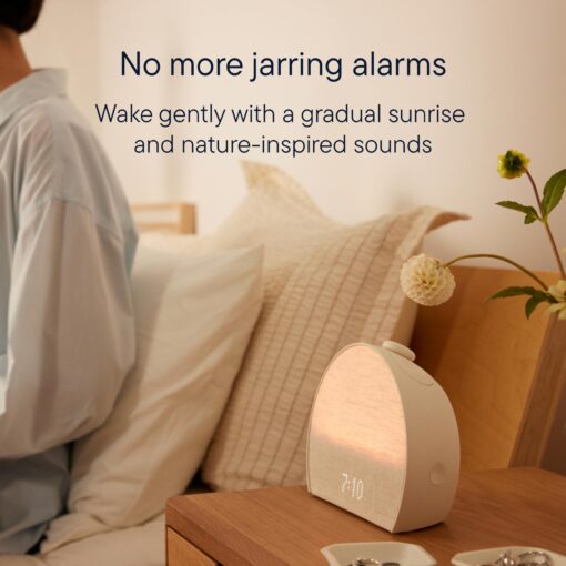 Hatch Restore 3 Sunrise Alarm Clock, Sound Machine, Smart Light (Cocoa) - White Noise, Screen-Free Sleep Routine - Image 3