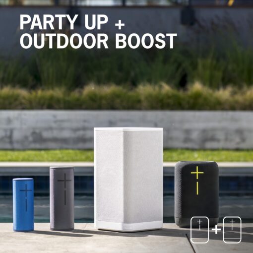 Ultimate Ears EPICBOOM, Portable Wireless Bluetooth Speaker, Big Bass and Immersive, 360-Degree Sound, Adaptive EQ, IP67 Waterproof, Floatable, 17 Hour Battery, 180 ft Range, USB C - Charcoal Black - Image 2