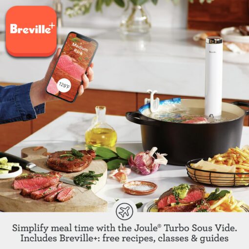 Breville BSV600PSS Joule Turbo Sous Vide Machine, Polished Stainless Steel - Image 7