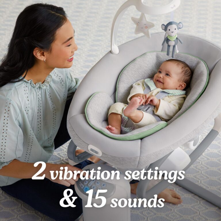 Graco Soothe My Way with Removable Rocker, Madden - Versatile Baby Swing & Portable Rocker - Image 5