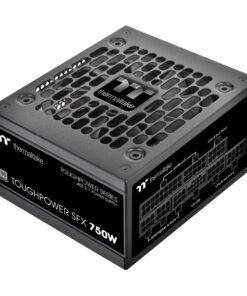 Thermaltake Toughpower SFX 750W 80Plus Platinum ATX 3.1 Standard Power Supply; 300W 12V-2x6 Connector Included; Full Modular; 90mm FDB Fan; PS-STP-0750FNFAPU-1; 7 Year Warranty