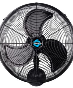 Tornado 20 Inch Pro Series High Velocity Oscillating Waterproof Outdoor Wall Mount Fan For Industrial, Commercial, Residential Use 3 Speed 5250 CFM UL Safety Listed