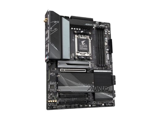 GIGABYTE X670 AORUS Elite AX (AM5/ LGA 1718/ AMD/ X670/ ATX/ 5 Year Warranty/ DDR5/ Quad M.2/ PCIe 5.0/ USB 3.2 Gen2X2 Type-C/AMD WiFi 6E/ 2.5GbE LAN/Q-Flash Plus/M.2 EZ-Latch/Gaming Motherboard) - Image 5