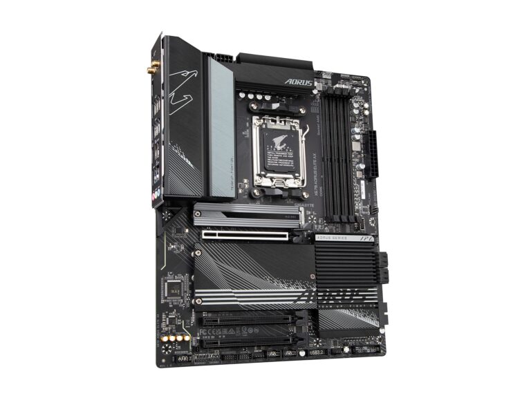 GIGABYTE X670 AORUS Elite AX (AM5/ LGA 1718/ AMD/ X670/ ATX/ 5 Year Warranty/ DDR5/ Quad M.2/ PCIe 5.0/ USB 3.2 Gen2X2 Type-C/AMD WiFi 6E/ 2.5GbE LAN/Q-Flash Plus/M.2 EZ-Latch/Gaming Motherboard) - Image 5