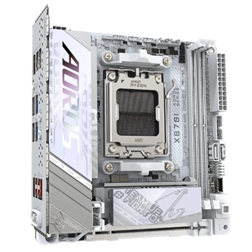 GIGABYTE X870I AORUS PRO ICE AMD AM5 LGA 1718 Motherboard, Mini-ITX, DDR5, 2X M.2, PCIe 5.0, USB-C, WIFI7, 2.5GbE LAN, EZ-Latch, 5-Year Warranty - Image 6