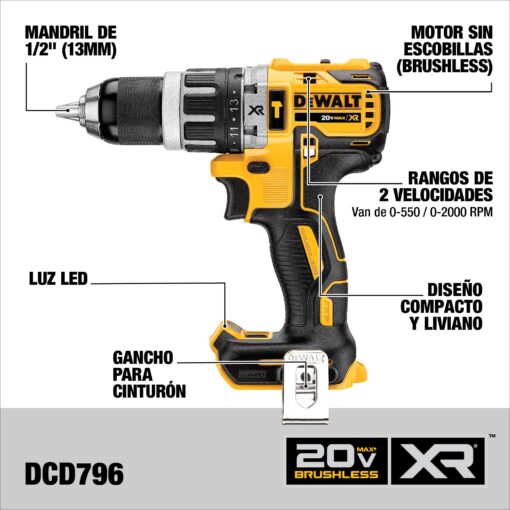 DEWALT Mechanics Tools Kit and Socket Set, 204-Piece (DWMT72165) & IRWIN VISE-GRIP GrooveLock Pliers Set, 8-Piece (2078712) - Image 6