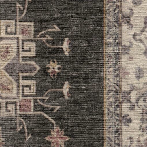 Ruggable Washable 2x7 Runner Rug, Verena Dark Wood, Premium Rugs for Hallway, Kitchen, Entryway, Living Room, Bedroom, Office with Gripper Non Slip Pad - Image 3