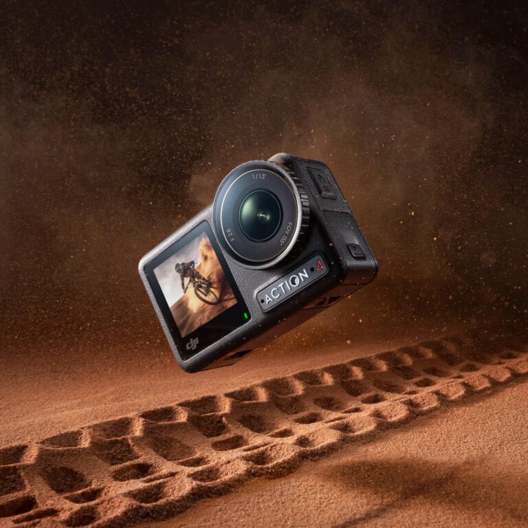 DJI Osmo Action 4 Essential Combo, 4K/120fps Waterproof Action Camera with a 1/1.3-Inch Sensor, Stunning Low-Light Imaging,10-bit & D-Log M Color Performance, Long-Lasting 160 Mins, Outdoor Camera - Image 2