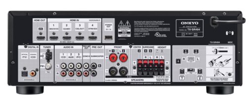 Onkyo TX-SR494 AV Receiver with 4K Ultra HD | Dolby Atmos | DTS: X | Hi-Res Audio (2019 Model) - Image 2