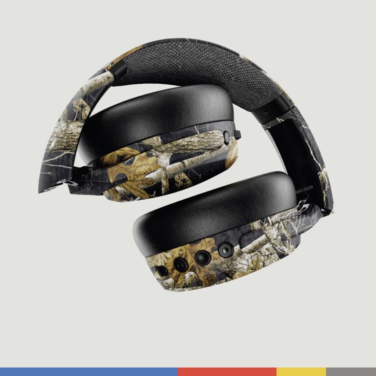 Skullcandy Crusher ANC 2 Over-Ear Active Noise Cancelling Wireless Bluetooth Headphones with Sensory Bass, Alexa Voice Control, 50 Hr Battery, Microphone - Realtree Edge Colors Black - Image 4