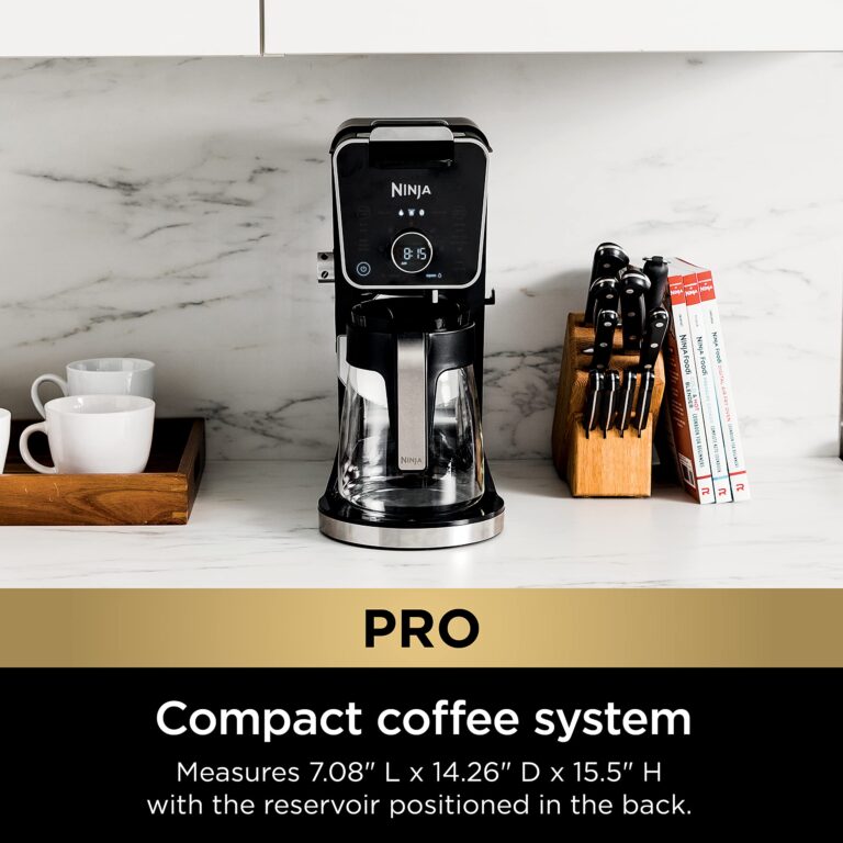 Ninja Hot and Iced Coffee Maker, Single Serve Coffee Maker and Drip Coffee Machine, DualBrew Pro Specialty 12-Cup with K-Cup Combo, Includes Permanent Filter, CFP307 - Image 4