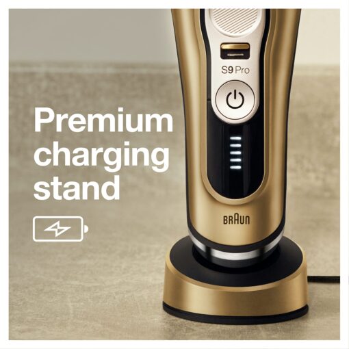Braun Series 9 Pro 9419s Electric Shaver for Men, Wet & Dry Shave, Shaving Kit with 4+1 Head with ProLift Trimmer - Image 5
