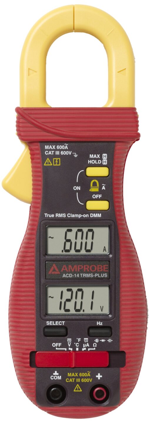 Amprobe - 3086910 ACD-14 TRMS-PLUS Dual Display Digital Clamp Multimeter