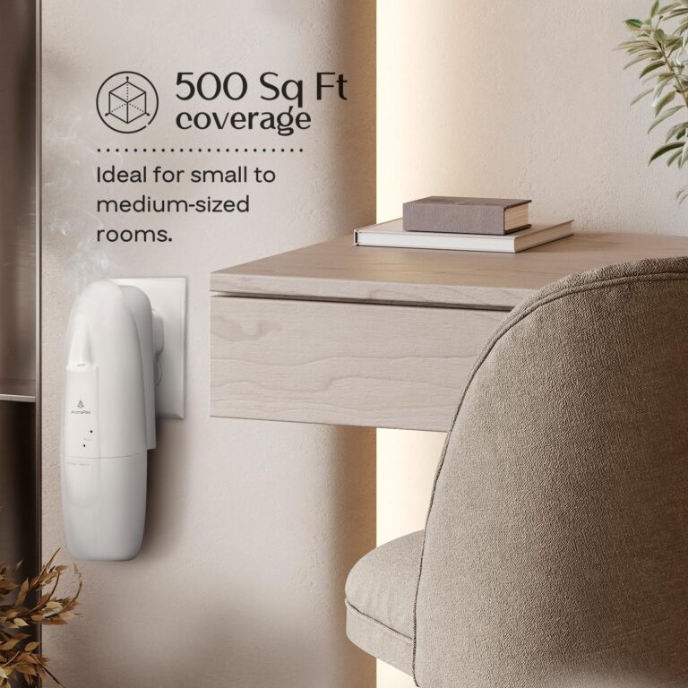 AromaPlan Authentic 2025 Upgraded Bluetooth Plug in Waterless Diffuser (2 Fragrances Included)-Cold Air & Nanotechnology Diffusers for Home & Office- Silent Wall Diffuser Plug in (2 Devices +2 Scents) - Image 3