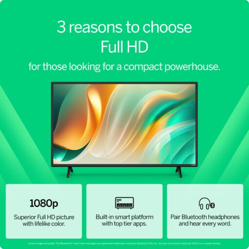 VIZIO 40-inch Full HD 1080p Smart TV with DTS Virtual: X, Alexa Compatibility, Google Cast Built-in, Bluetooth Headphone Capable, (VFD40M-08 New) - Image 18
