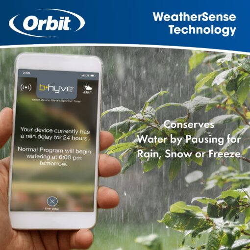 Orbit 57985 B-hyve XR 8-Zone Smart Indoor/Outdoor Sprinkler Controller - Image 5