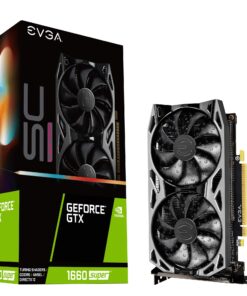 EVGA 06G-P4-1068-KR GeForce GTX 1660 Super Sc Ultra Gaming, 6GB GDDR6, Dual Fan, Metal Backplate