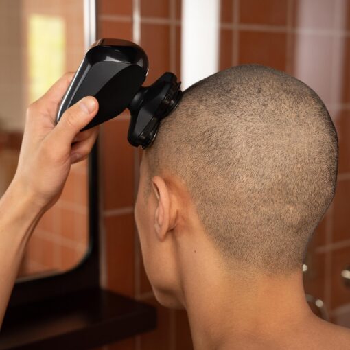 MANSCAPED® The Beard & Dome Bundle Includes: The Beard Hedger® Premium Trimmer, Adjustable Blade Length & The Dome Shaver™ PRO Head Shaver for Bald Men with SkinSafe® & FlexAdjust Technology - Image 6