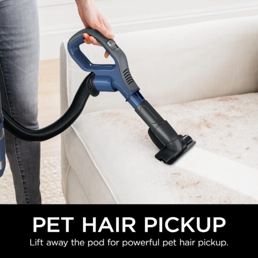 Shark Navigator Lift-Away ADV Upright Vacuum with HEPA Filter, Powerful Pet Hair Pickup, Advanced Swivel Steering, Lightweight Versatility, for Carpets & Hard Floors, Blue Jean, LA301 - Image 5