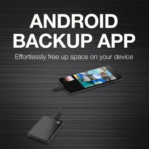 Seagate One Touch SSD 2TB External SSD Portable – Black, speeds up to 1030MB/s, 6mo Mylio Photo+ subscription, 6mo Dropbox Backup Plan​ and Rescue Services (STKG2000400) - Image 8
