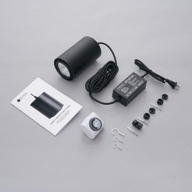 Aspect World's First Decor Grow Light - Black Luxury LED Grow Light For Medium and Large Plants - Image 9